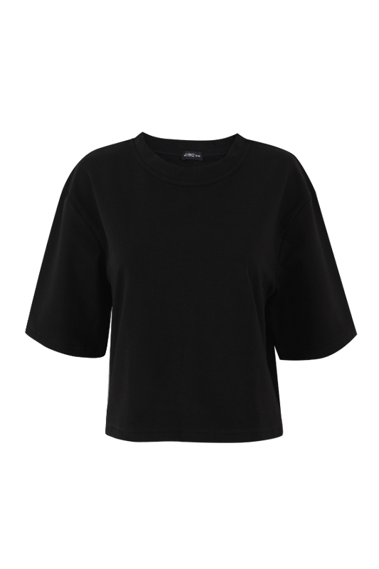 "A" Cropped T-Shirt (Pirate)