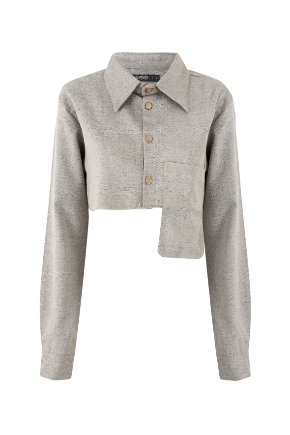 Heavy Linen Voltage Shirt (Sand)