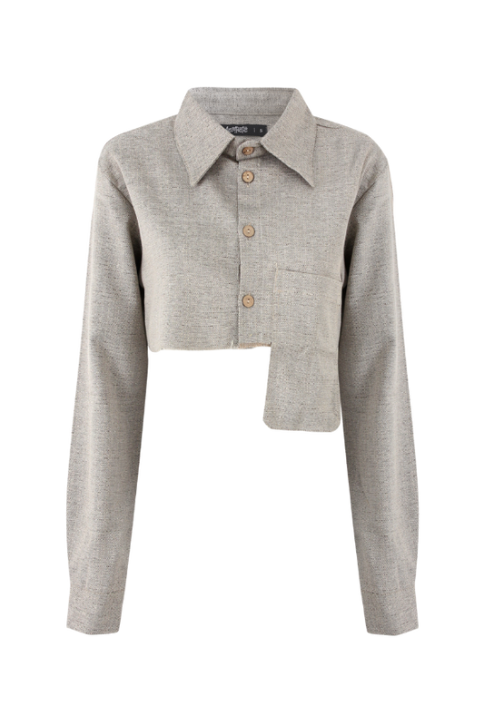 Heavy Linen Voltage Shirt (Sand)
