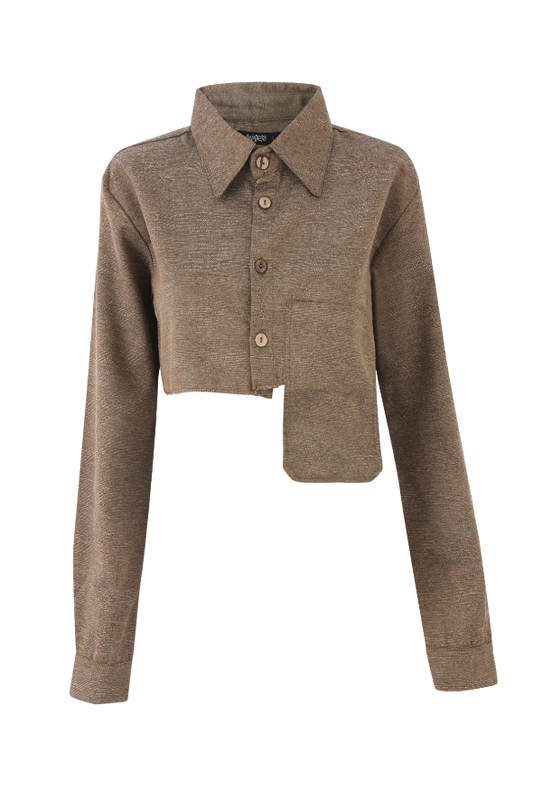 Heavy Linen Voltage Shirt (Hazel)