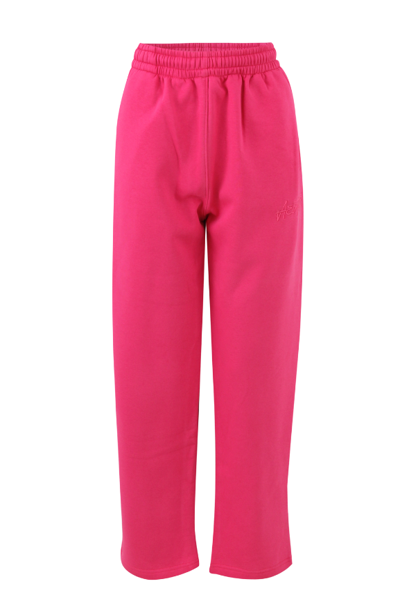 Open Leg Drawstring Joggers (Barbie)