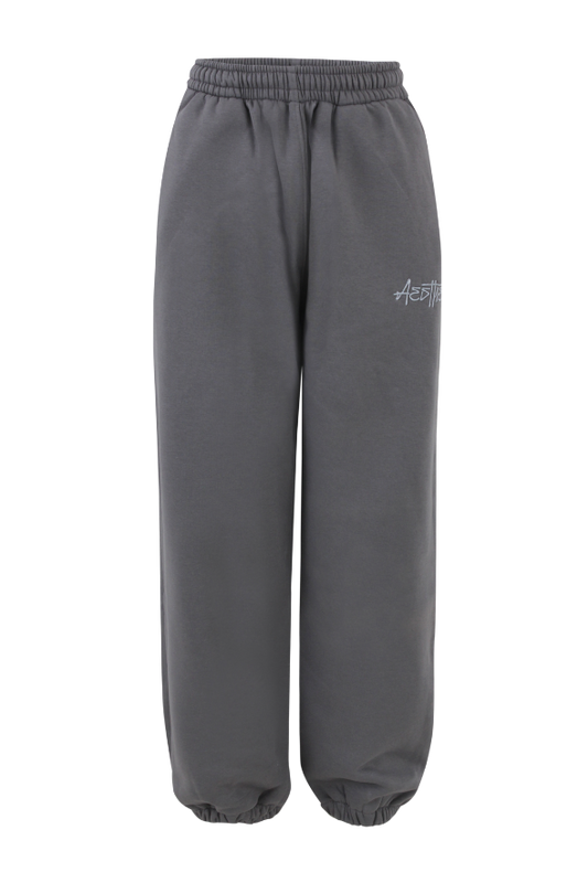 Cuffed Drawstring Joggers (Stone)