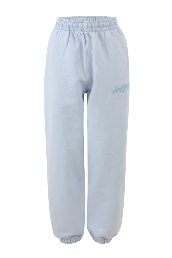 Cuffed Drawstring Joggers (Sky)