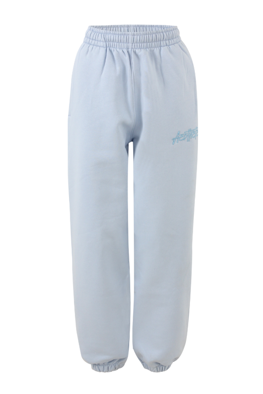 Cuffed Drawstring Joggers (Sky)