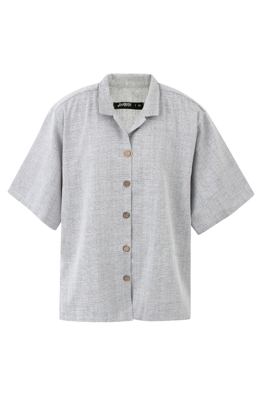 Everyday Heavy Linen Shirt (Coconut)