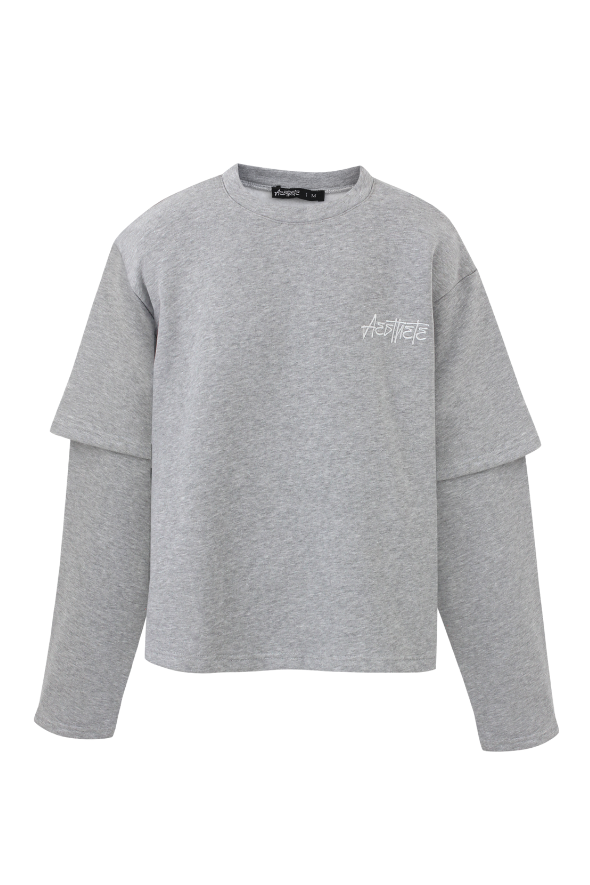 In N' Out Sweater (Heather Grey)