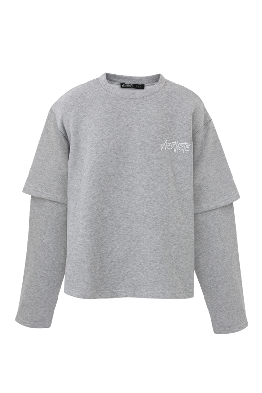 In N' Out Sweater (Heather Grey)