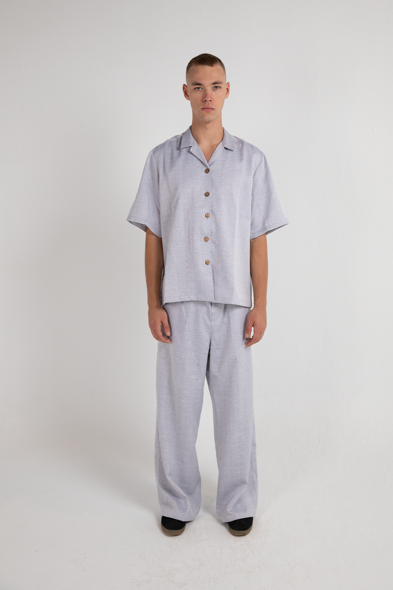Everyday Heavy Linen Shirt (Coconut)