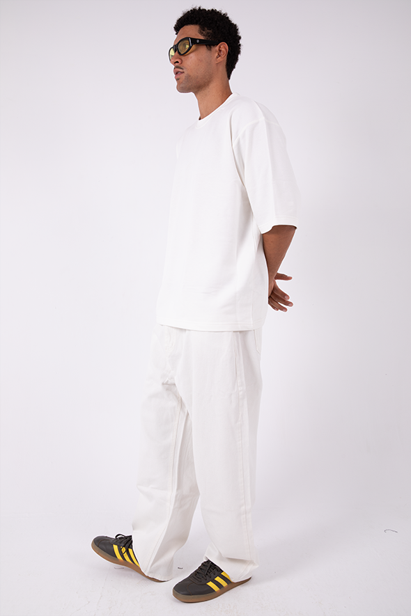 Boxy T-Shirt (Powder)