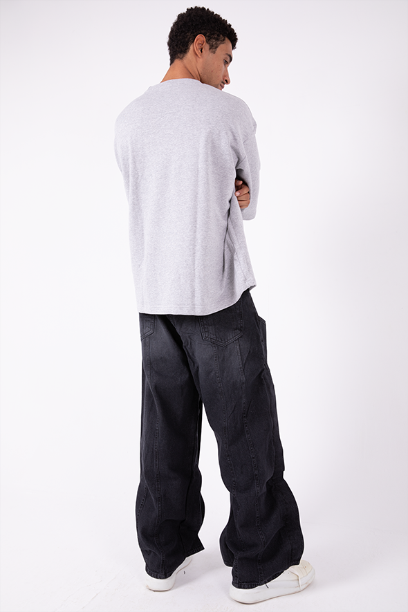 Boxy T-Shirt (Heather Grey)