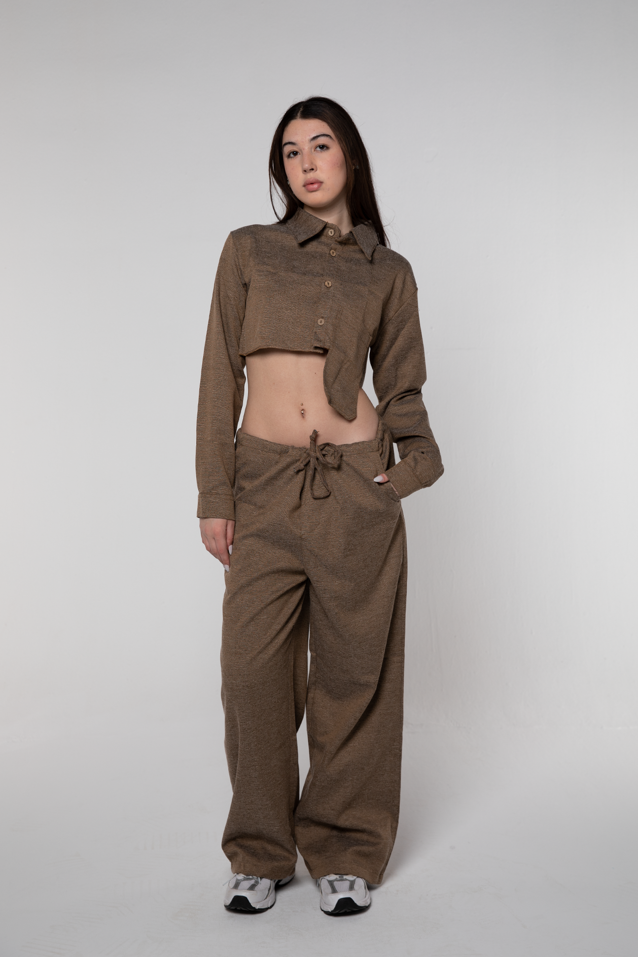 Heavy Linen Voltage Shirt (Hazel)
