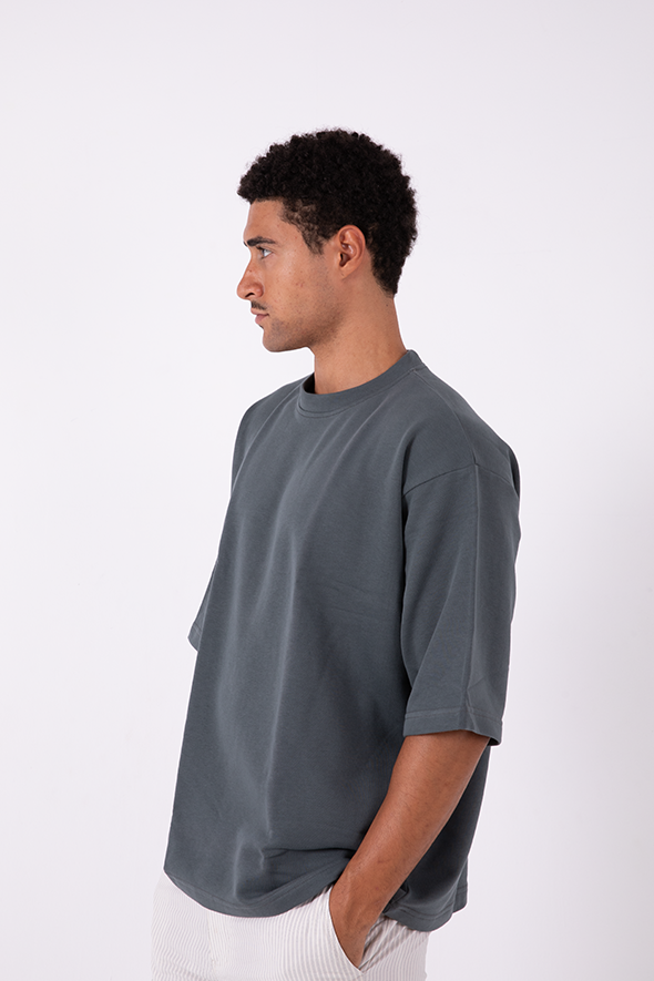 Boxy T-Shirt (Stone)