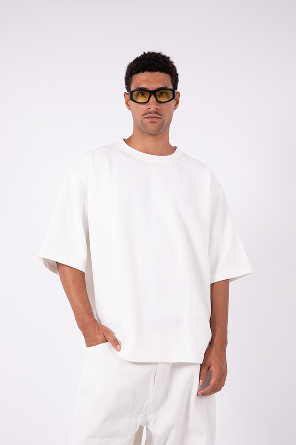 Boxy T-Shirt (Powder)