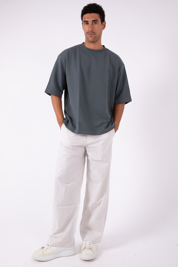 Boxy T-Shirt (Stone)