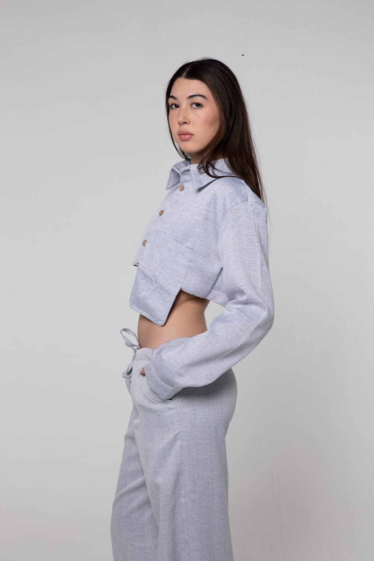 Heavy Linen Voltage Shirt (Coconut)