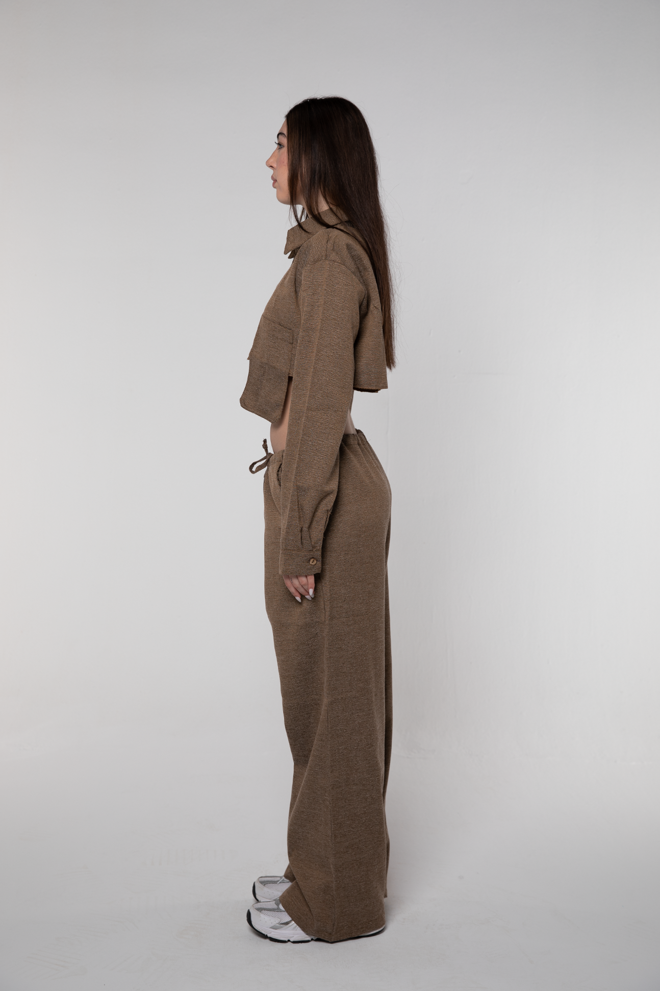 Heavy Linen Voltage Shirt (Hazel)