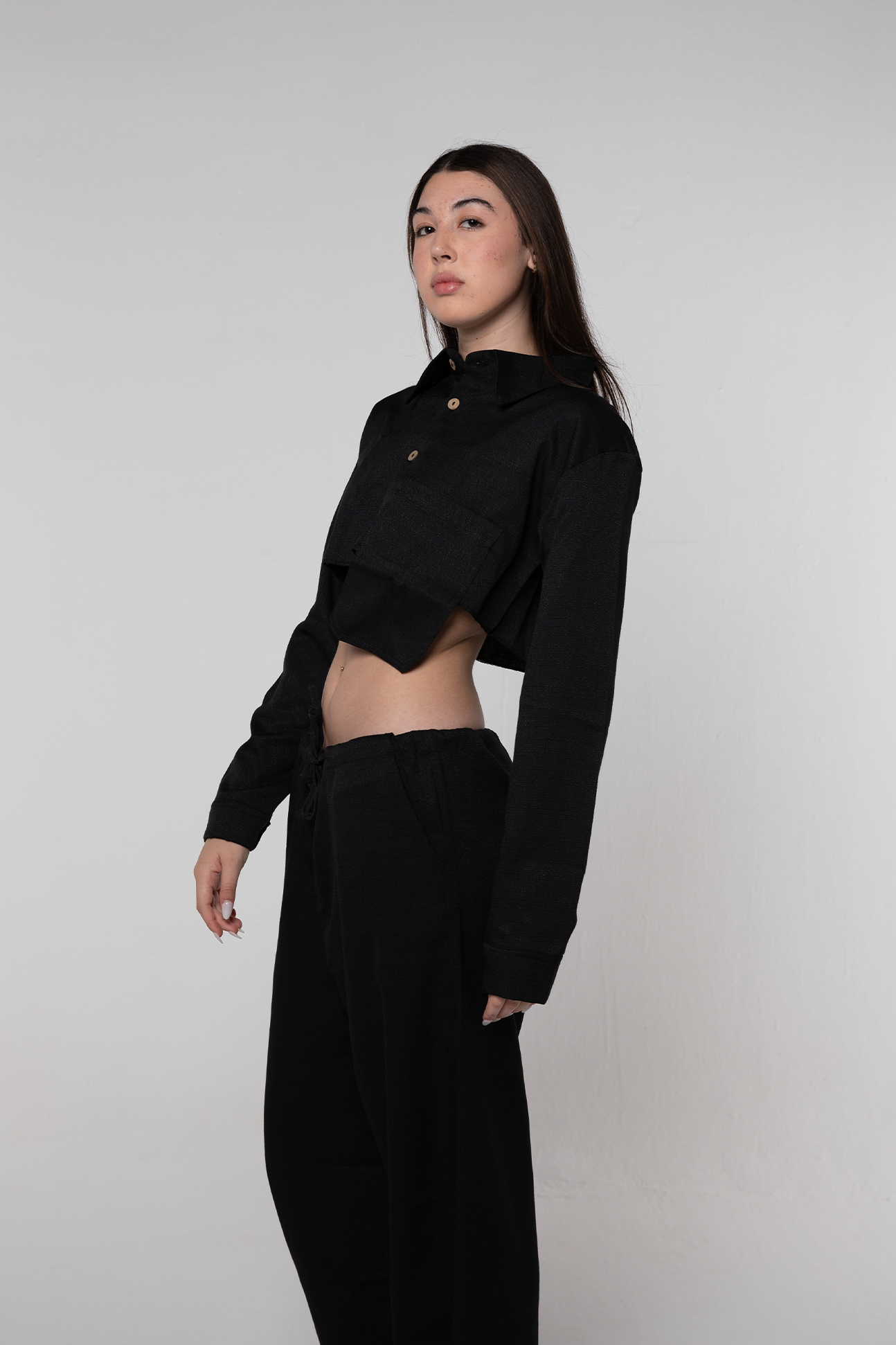 Heavy Linen Voltage Shirt (Pirate)