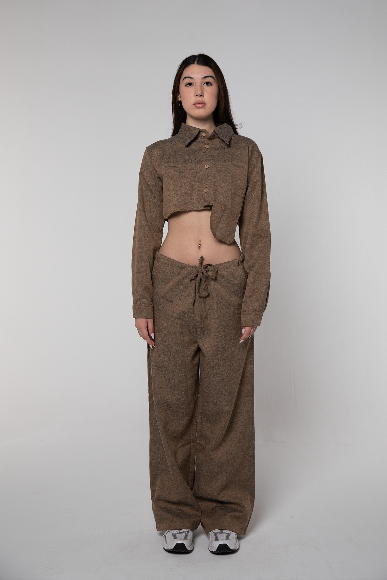 Heavy Linen Voltage Shirt (Hazel)
