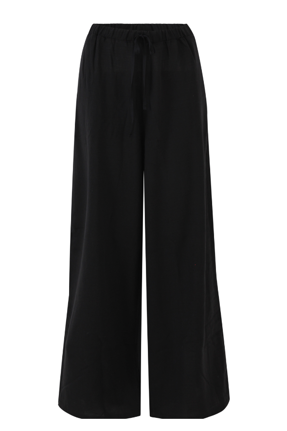 Baggy Linen Pants (Black Pirate)