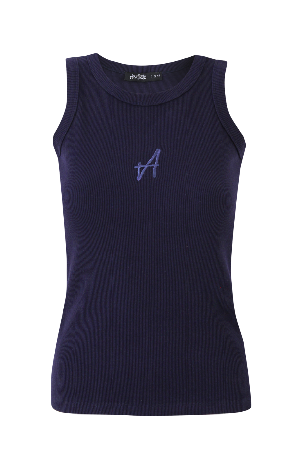 "A" Long Tank (Navy)