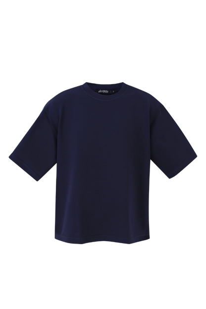 Boxy Tee (Navy)