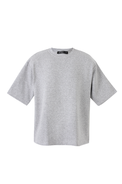 Boxy Tee (Heather Grey)