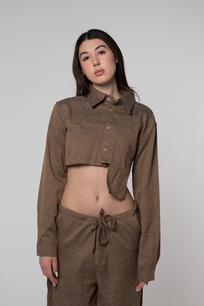 Linen Voltage Shirt (Hazel)