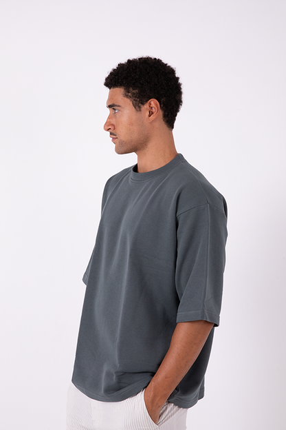 Boxy Tee (Stone)