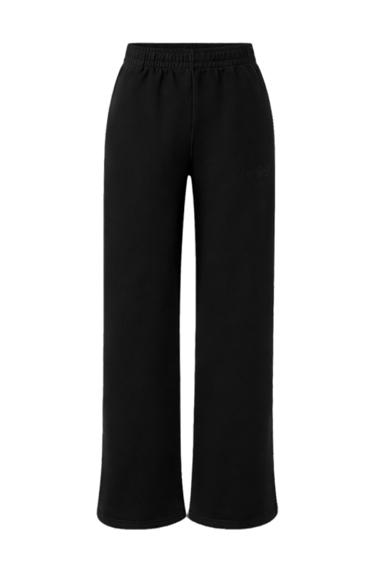 Open Leg Drawstring Joggers - Pirate
