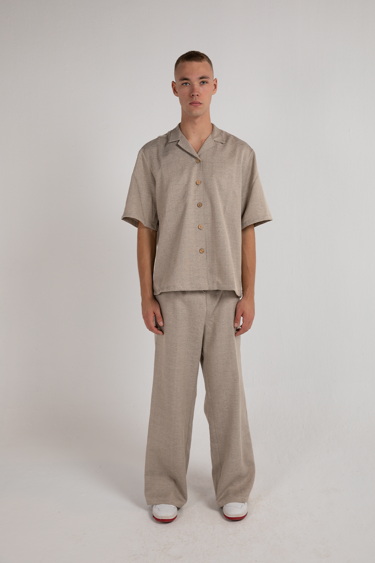 Everyday Linen Shirt (Sand)