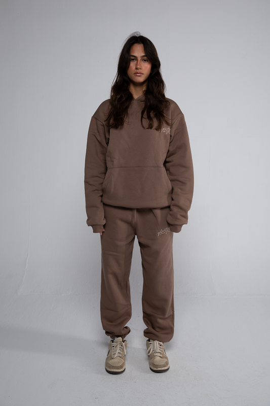 Cuffed Joggers (Mocha)